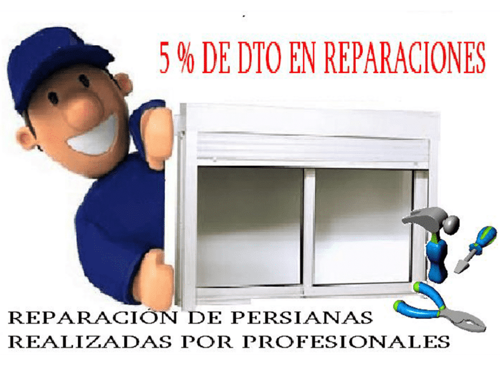 Reparación de persianas en Madrid